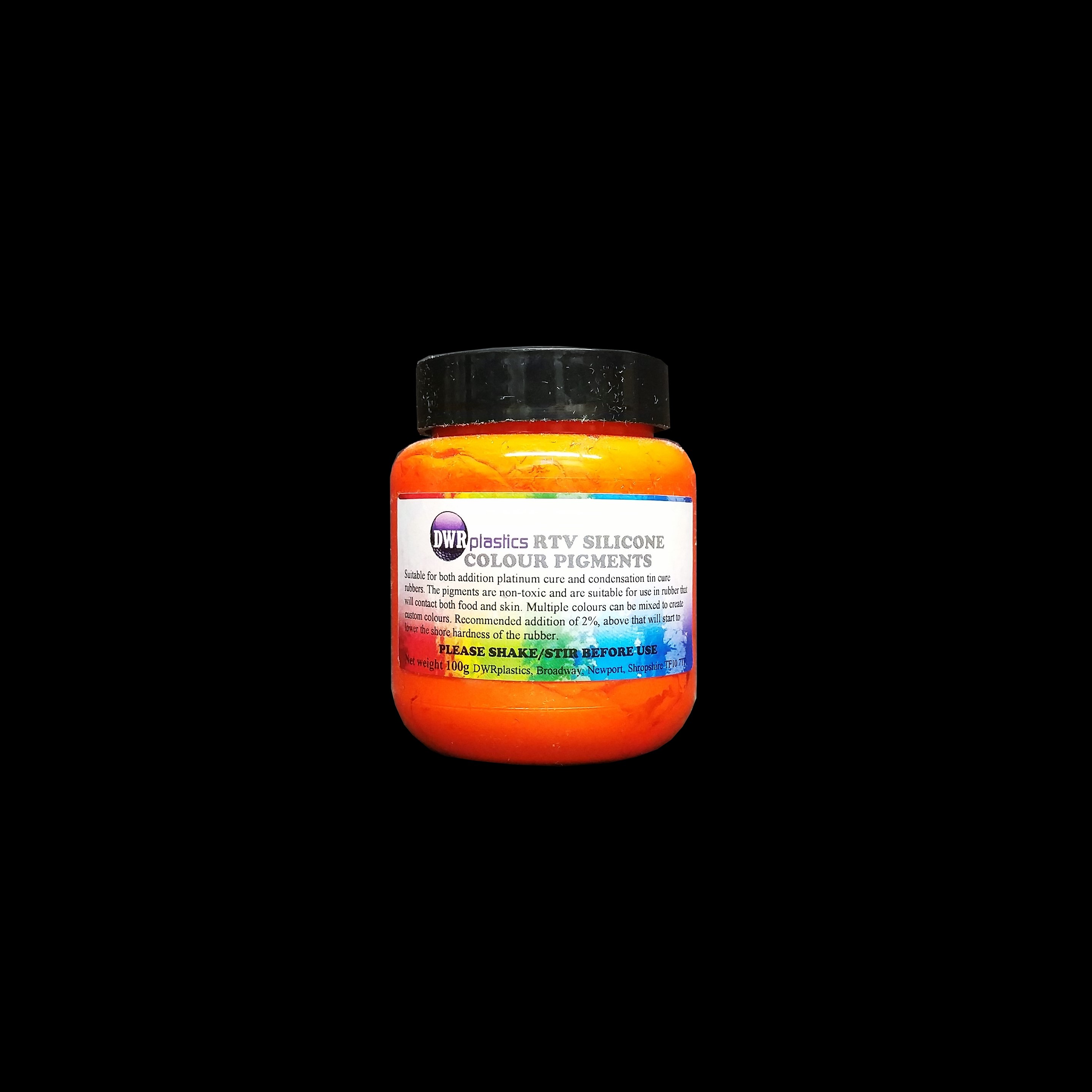 Orange Silicone Pigment